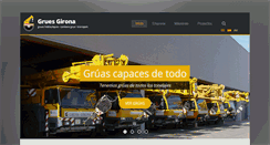 Desktop Screenshot of gruasgerona.com